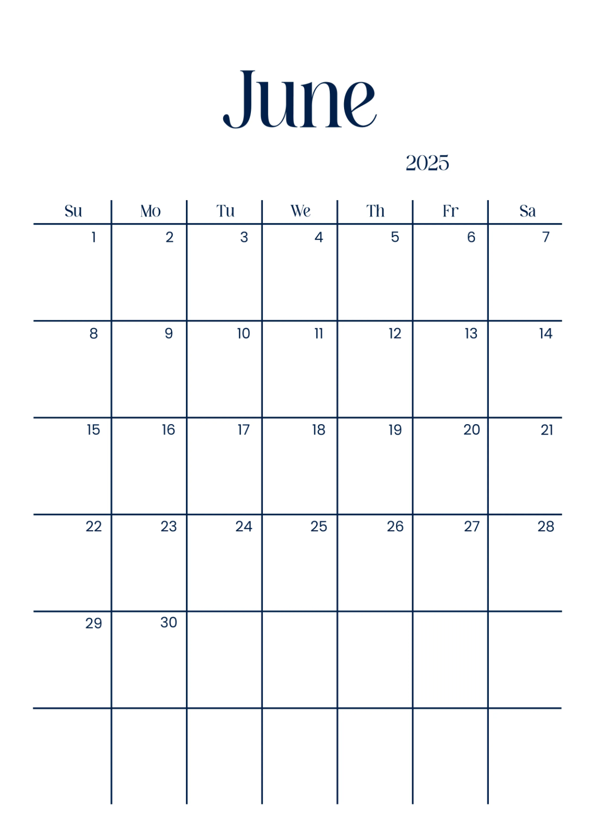 Free Restaurant Yearly Calendar Template to Edit Online