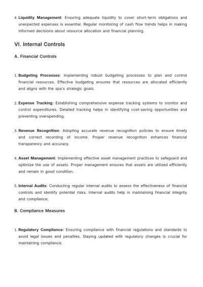 Free Spa Audit Report Template to Edit Online