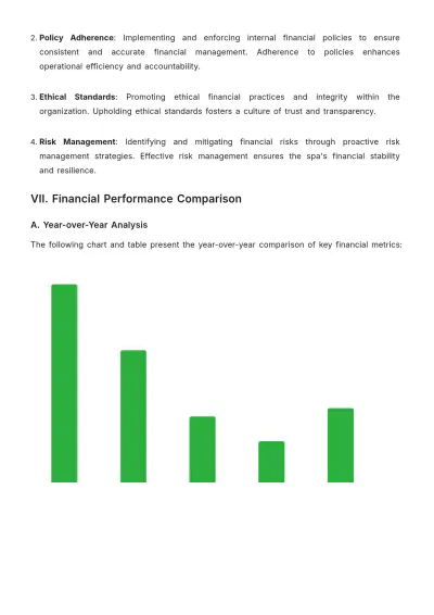 Free Spa Audit Report Template to Edit Online