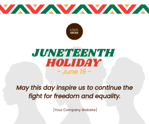 Juneteenth Holiday Banner