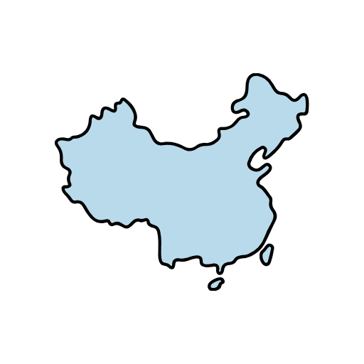 Asia Map Icon