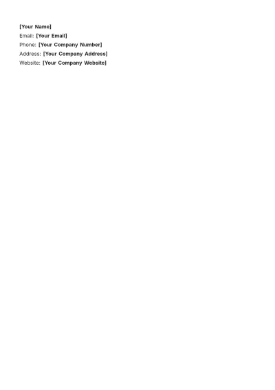 Free Spa Brand Strategy Template to Edit Online