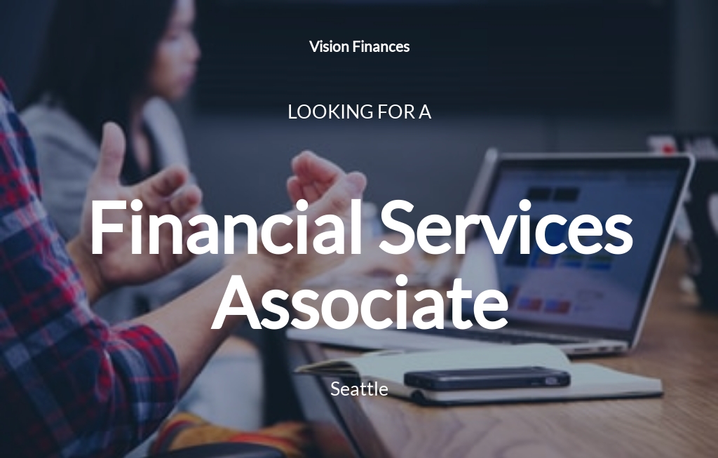 Free Financial Services Associate Job Ad/Description Template.jpe