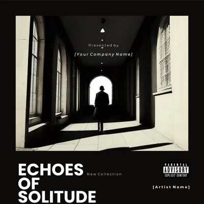 Free Solitary Album Cover Template to Edit Online