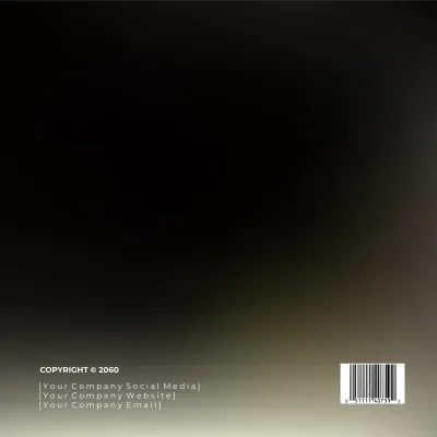Free Solitary Album Cover Template to Edit Online