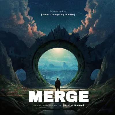 Free Merge Album Cover Template to Edit Online