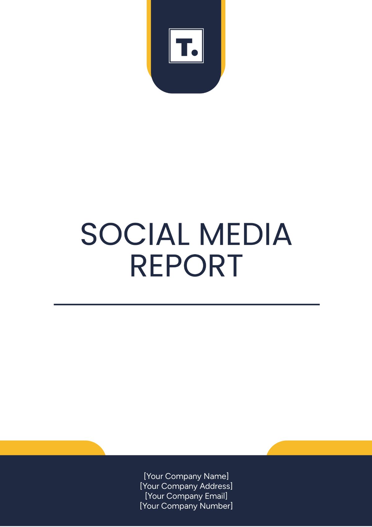 Aesthetic Social Media Report Template - Edit Online & Download