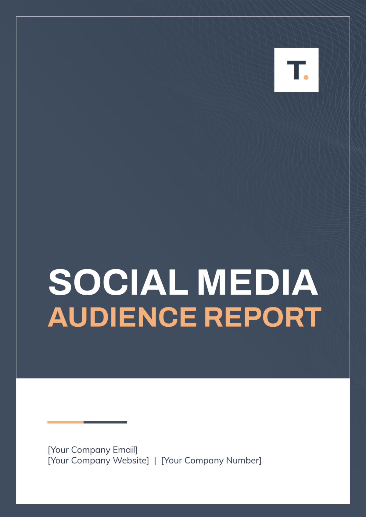 Social Media Audience Report Template - Edit Online & Download