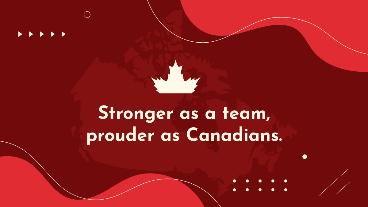 Canada Day Teams Background