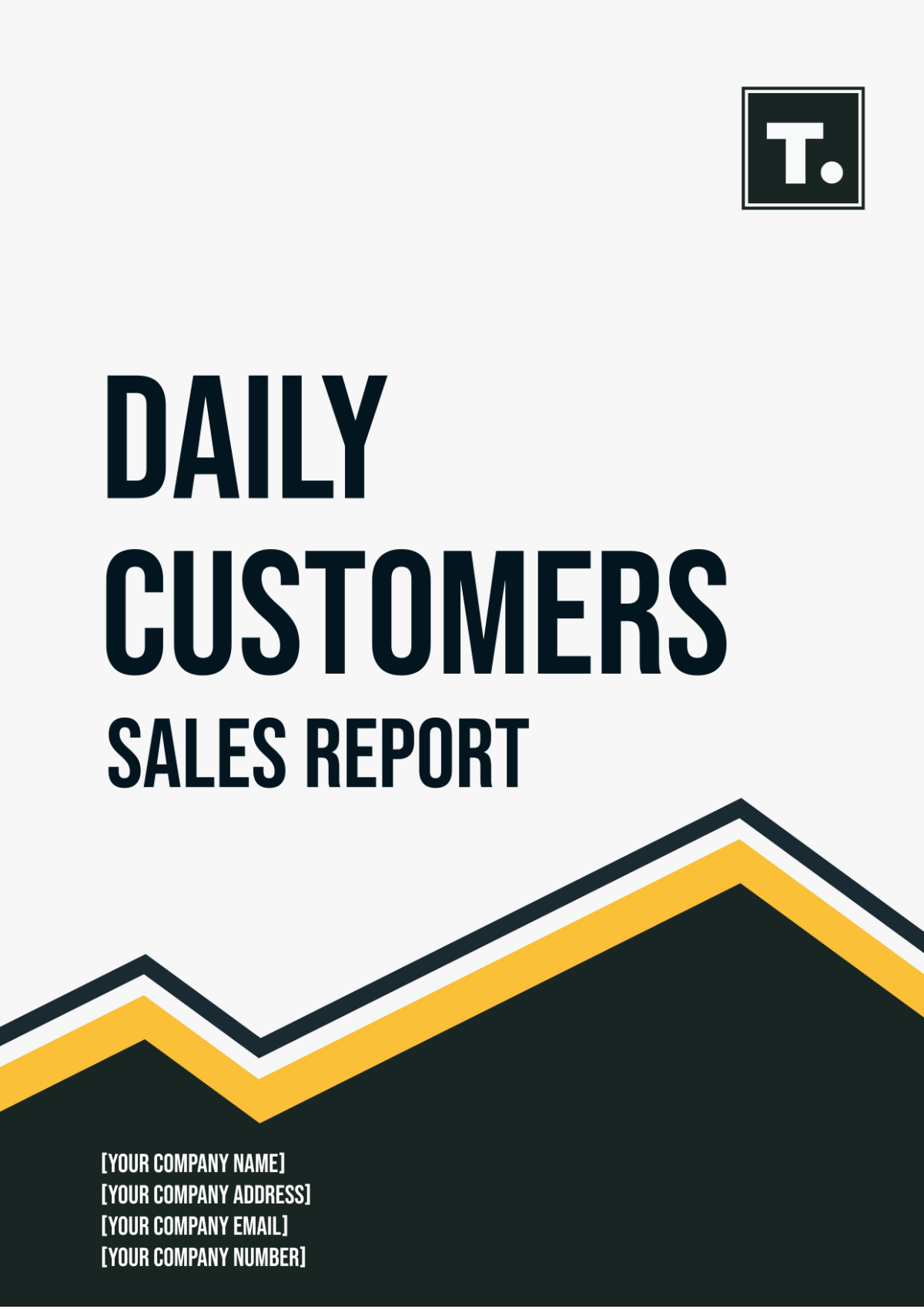 Daily Customers Sales Report Template - Edit Online & Download