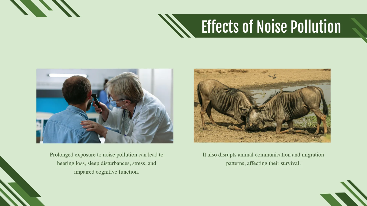 Free Environment Pollution PPT Template to Edit Online