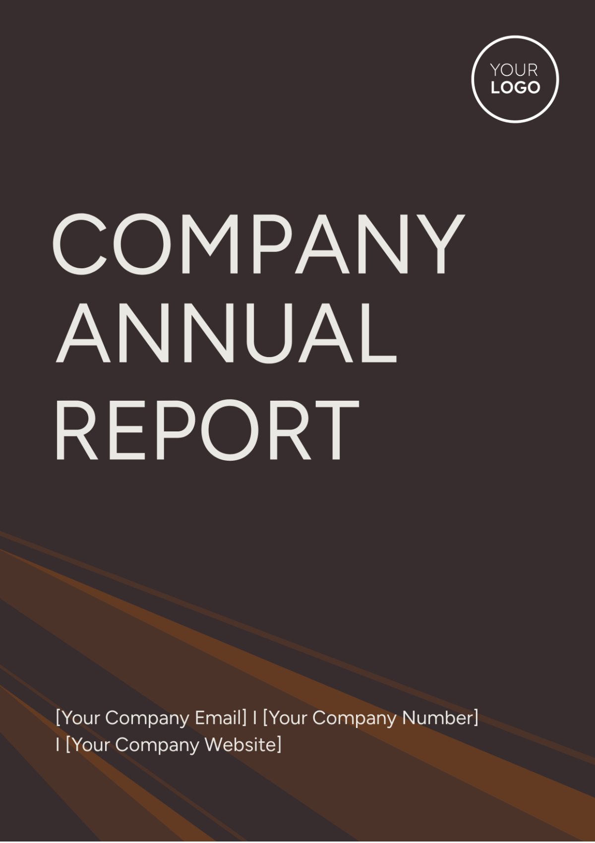 Company Annual Report Template - Edit Online & Download