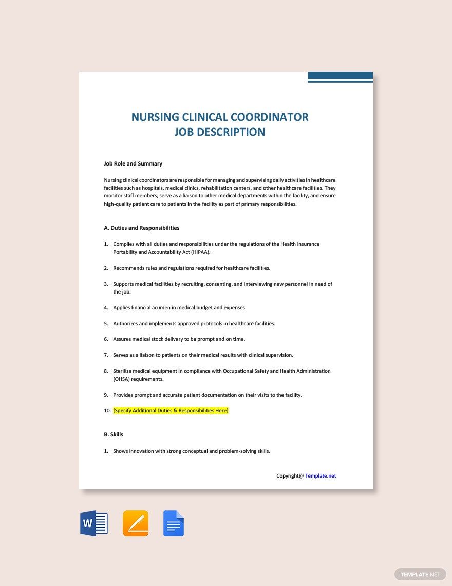 free-clinical-coordinator-template-download-in-word-google-docs-pdf