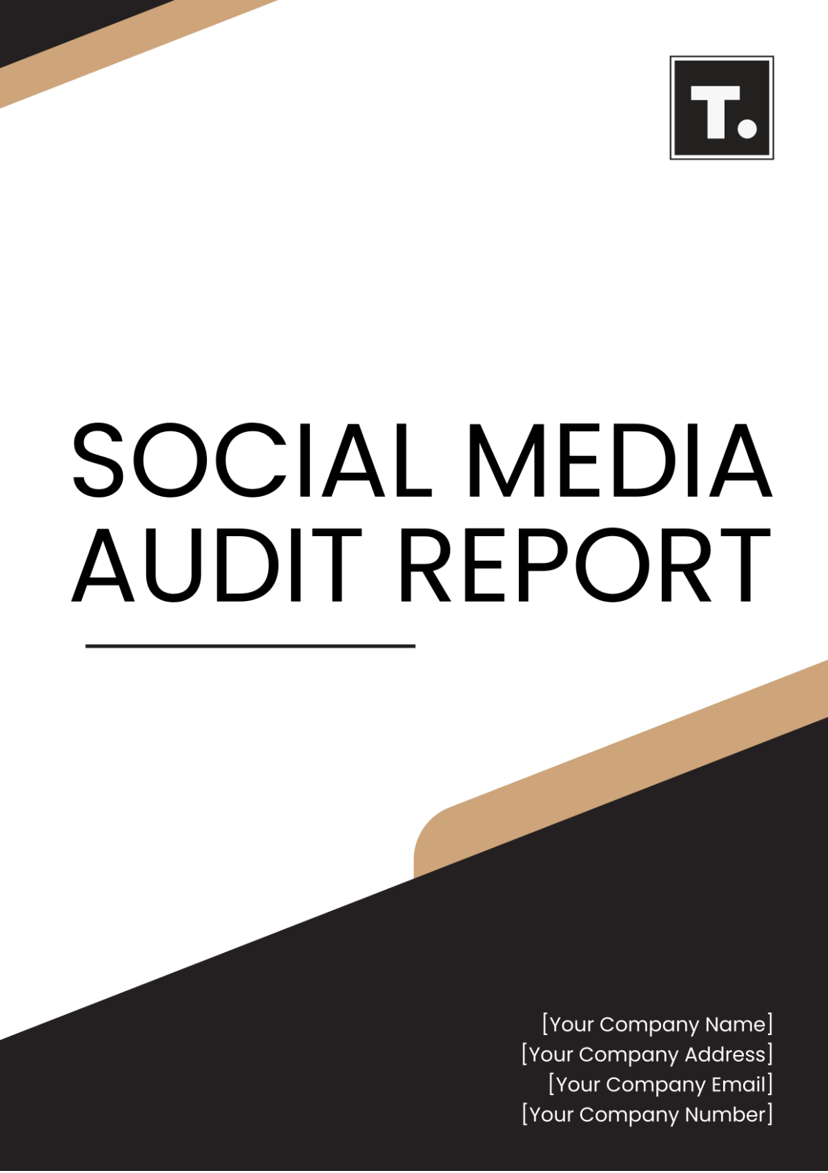 Social Media Audit Report Template - Edit Online & Download