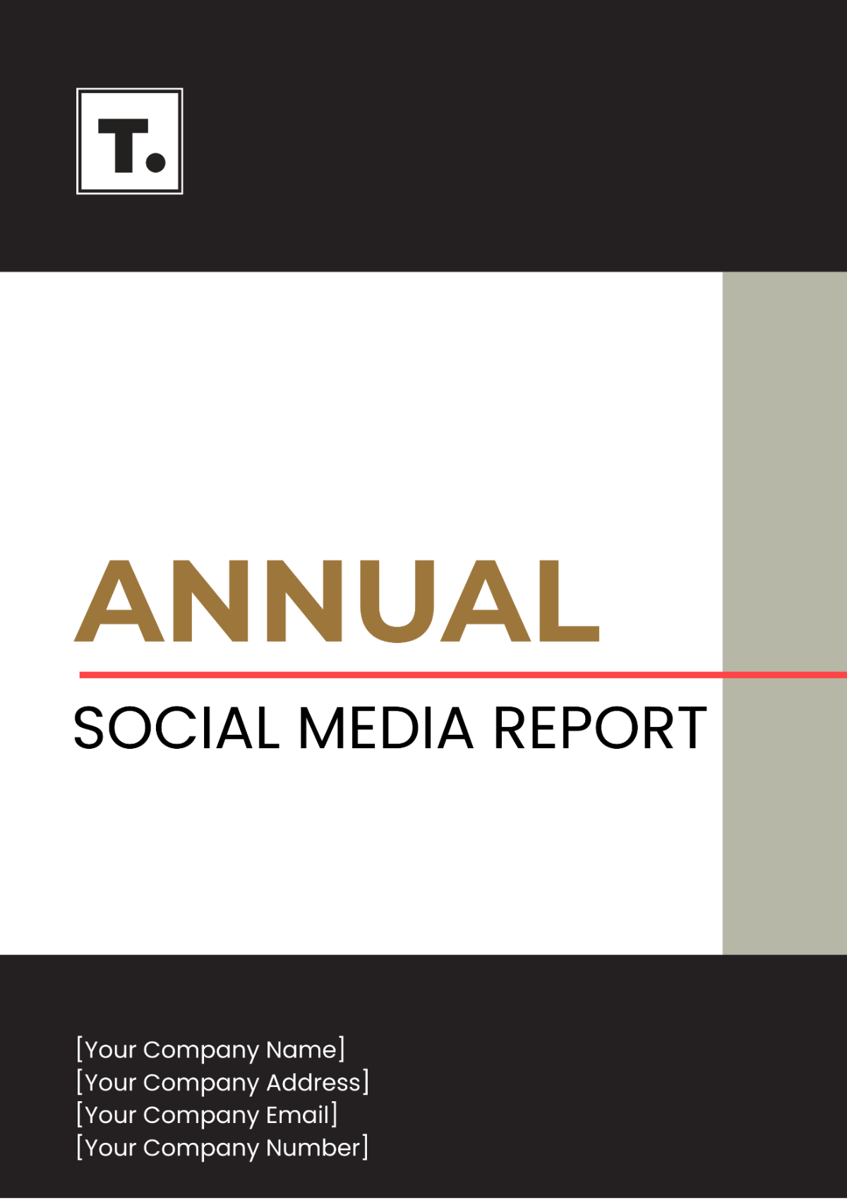 Annual Social Media Report Template - Edit Online & Download