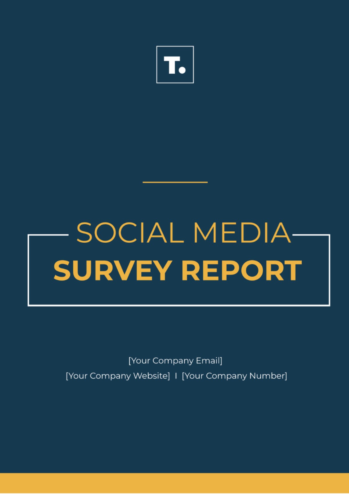 Social Media Survey Report Template - Edit Online & Download