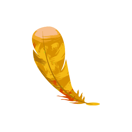 Watercolor Feather