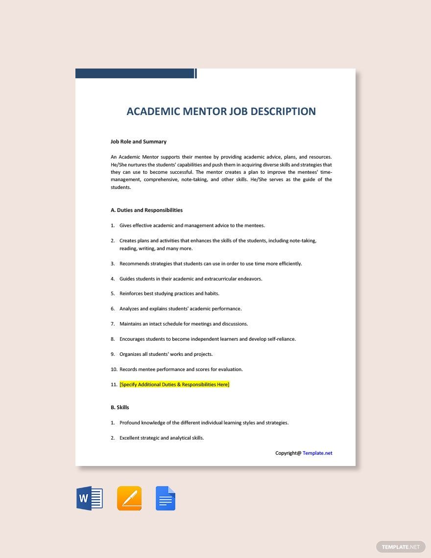 academic-mentor-job-description-template-google-docs-word-apple