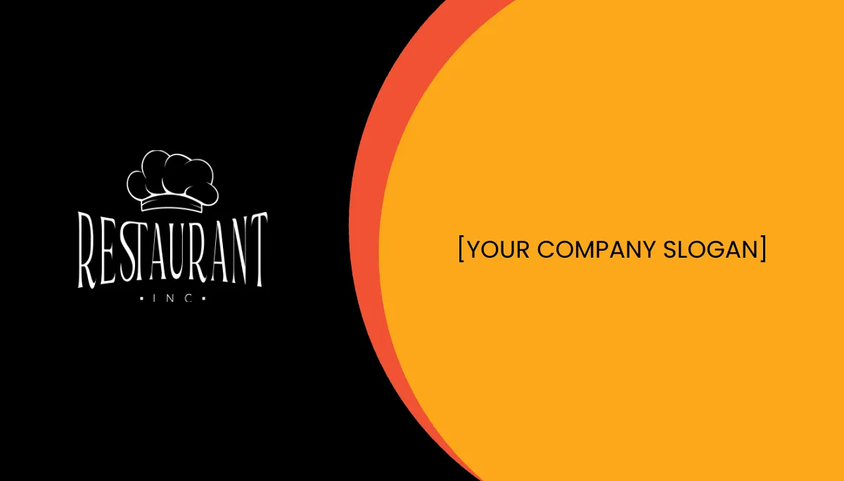 Free Restaurant Catering Business Card Template to Edit Online