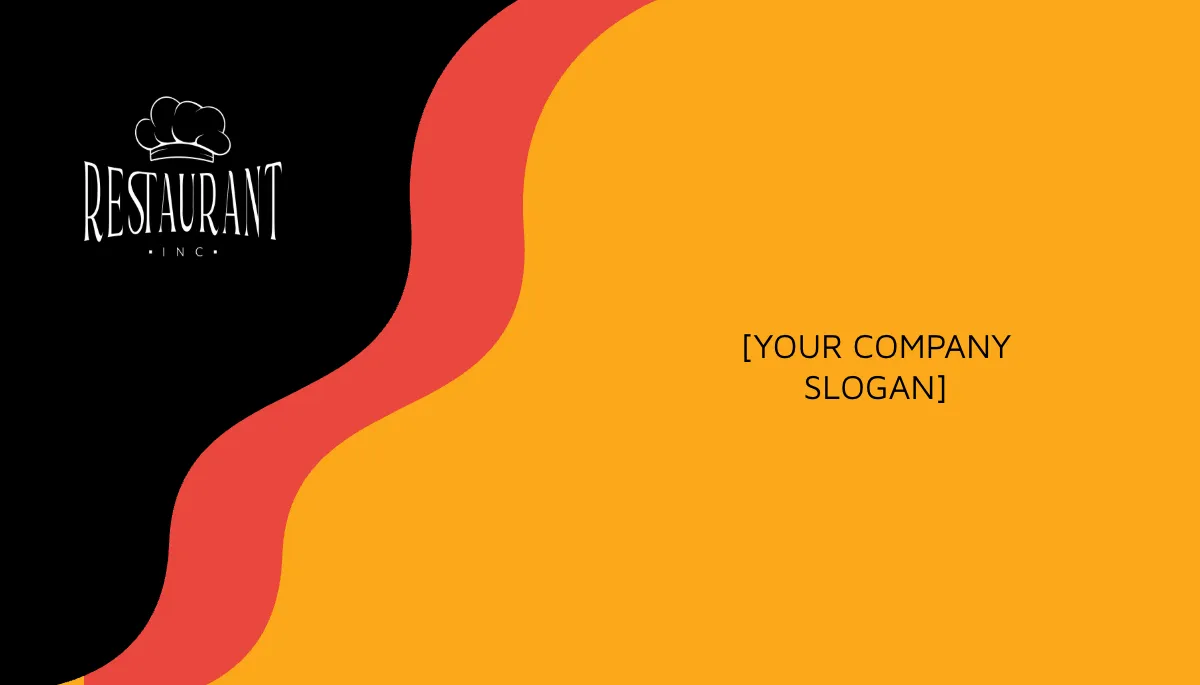 Free Restaurant Manager Business Card Template to Edit Online