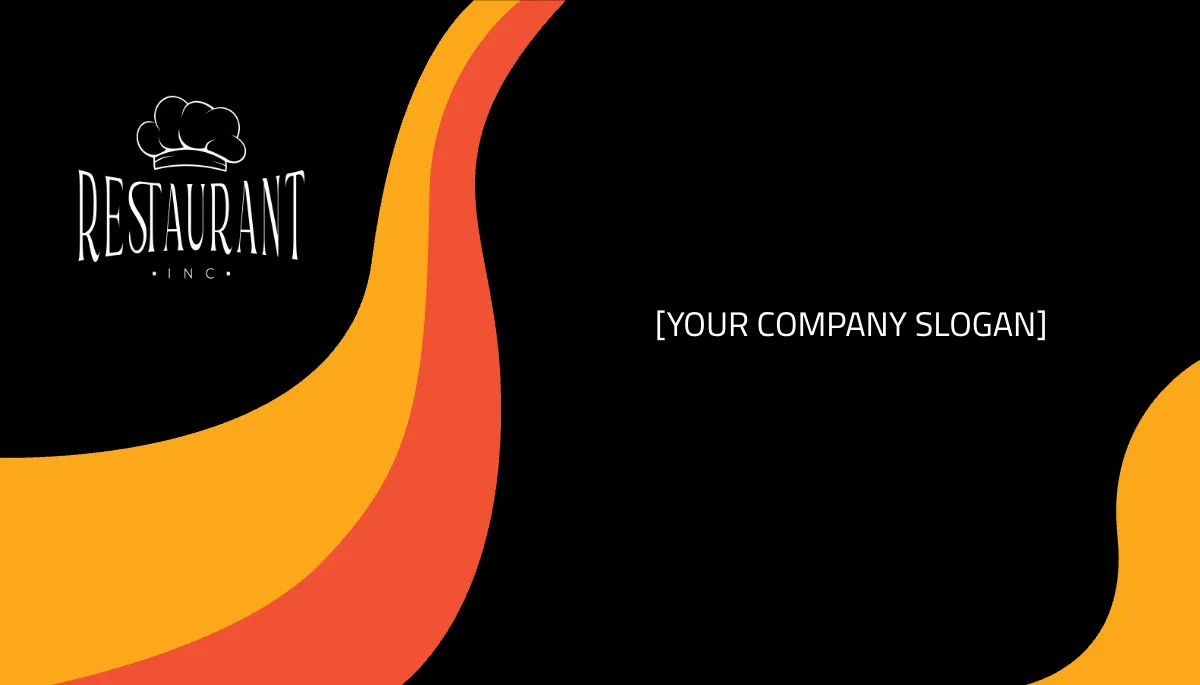 Free Restaurant Customer Service Representative Business Card Template to Edit Online