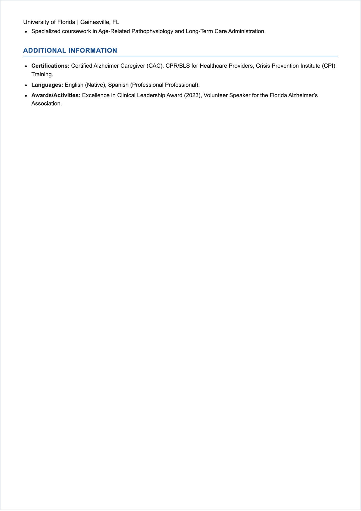 Free Alzheimer Caregiver ATS Resume Template, AI Resume Builder