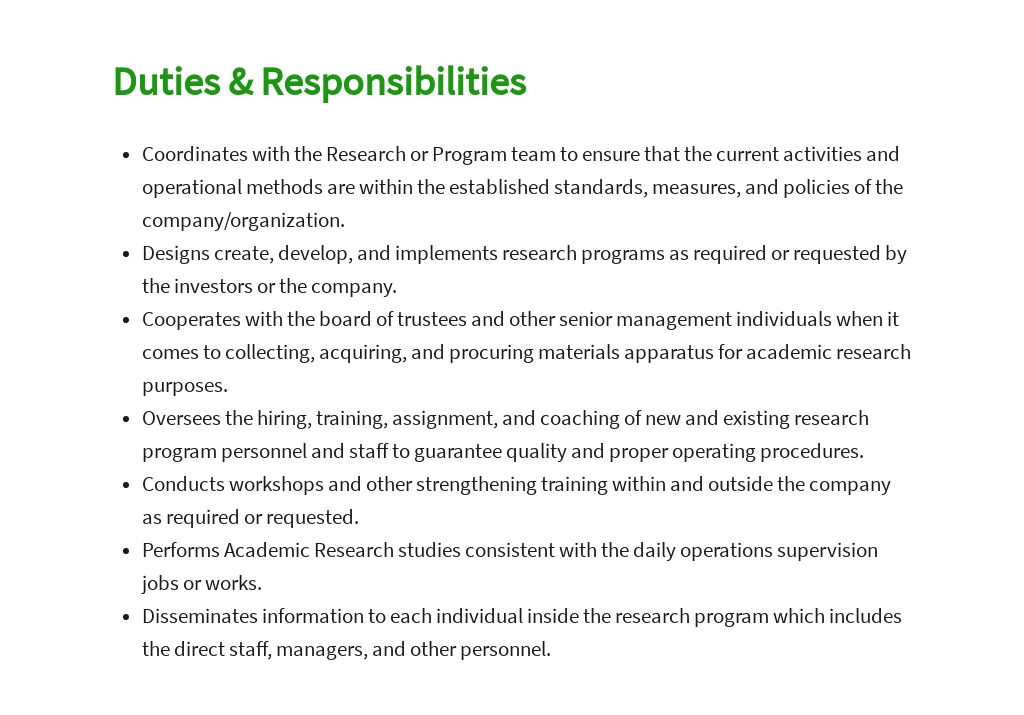 Free Academic Research Program Officer Job Ad and Description Template 3.jpe