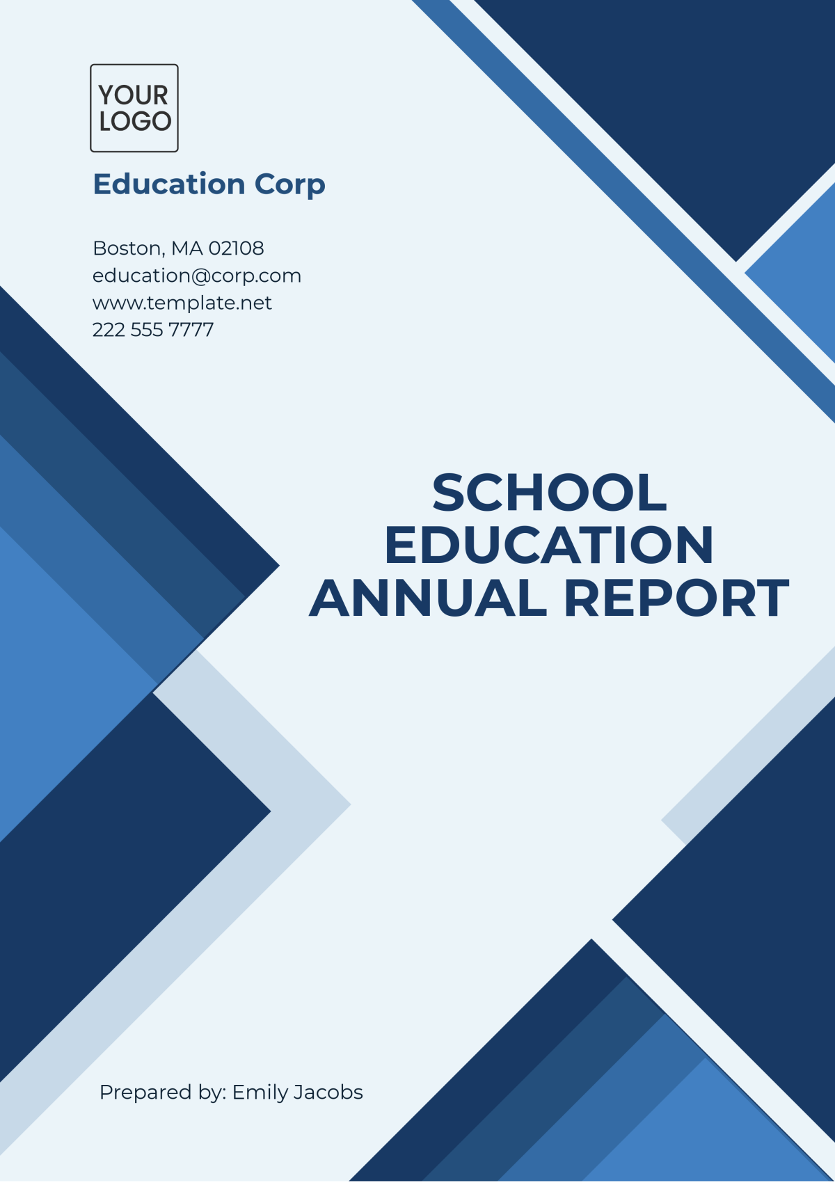 Free Summary Annual Report Template - Edit Online & Download | Template.net