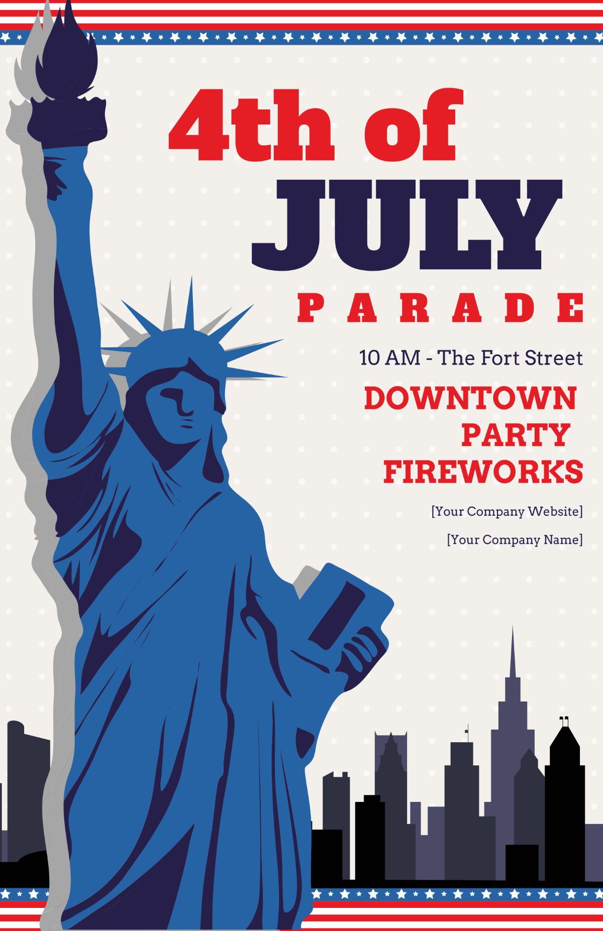 4th of July Parade Poster
