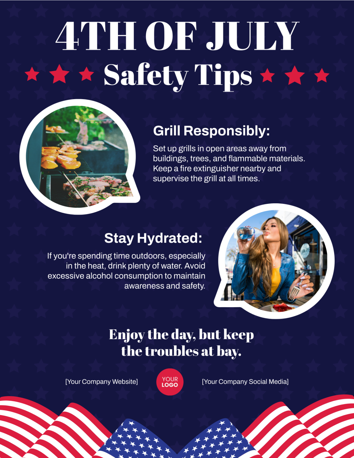 4th of July Safety Flyer