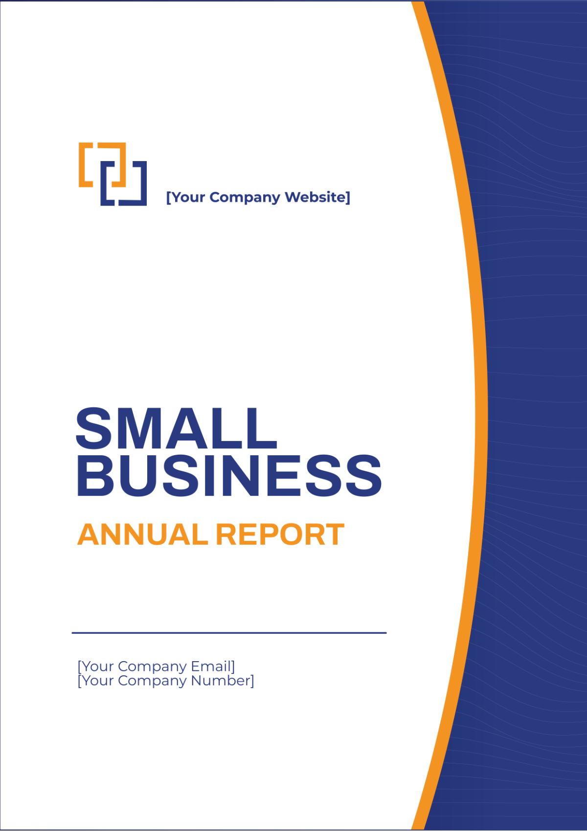 Small Business Annual Report Template - Edit Online & Download