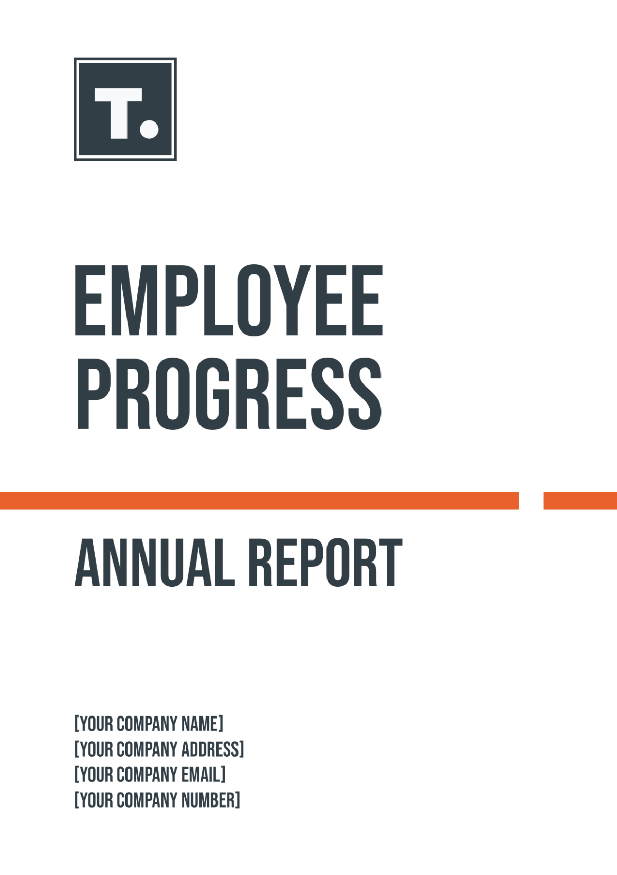 Employee Progress Annual Report Template - Edit Online & Download