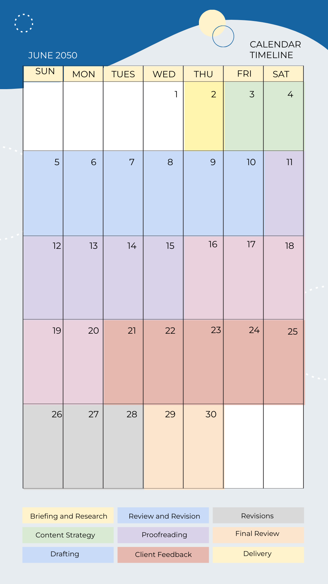 Calendar Timeline