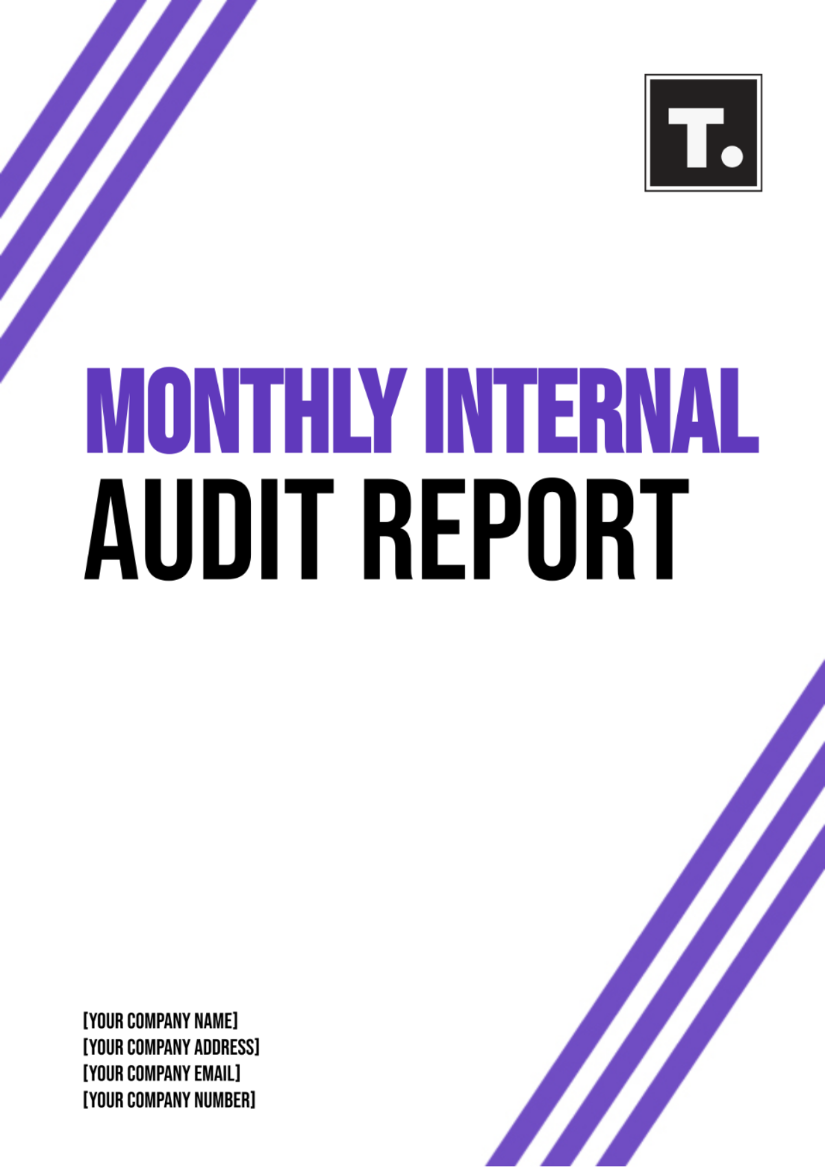 Monthly Internal Audit Report Template - Edit Online & Download Example ...