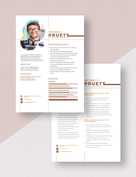 free-health-safety-specialist-resume-template-word-apple-pages