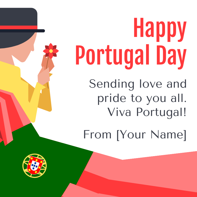 Portugal Day WhatsApp Post