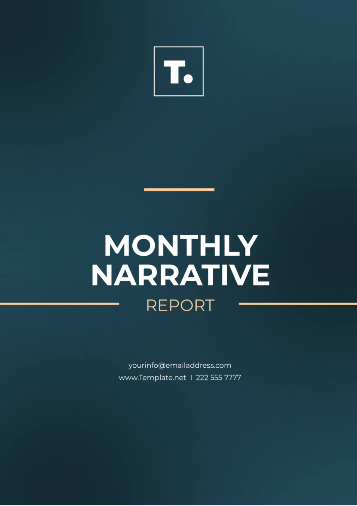 Monthly Narrative Report Template - Edit Online & Download