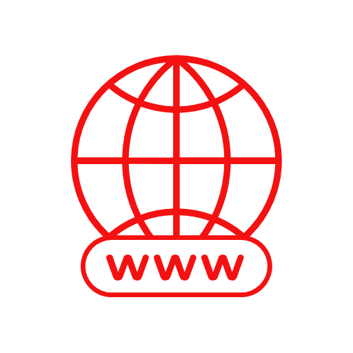Red Website Icon