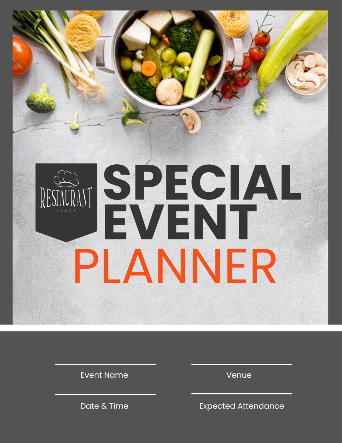 Restaurant Special Event Planner