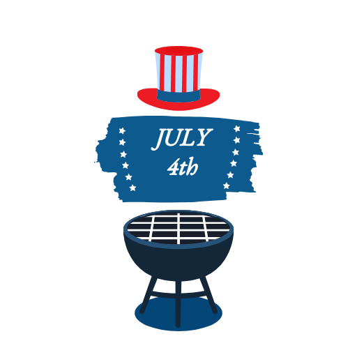4th of July Cookout Clipart