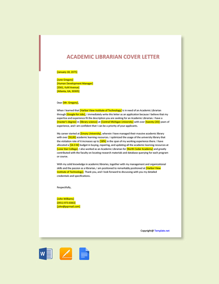 13 Free Academic Letter Templates