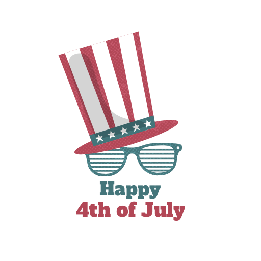 Vintage 4th of July Clipart