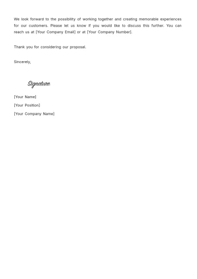 Free Cafe Letter of Intent Template to Edit Online