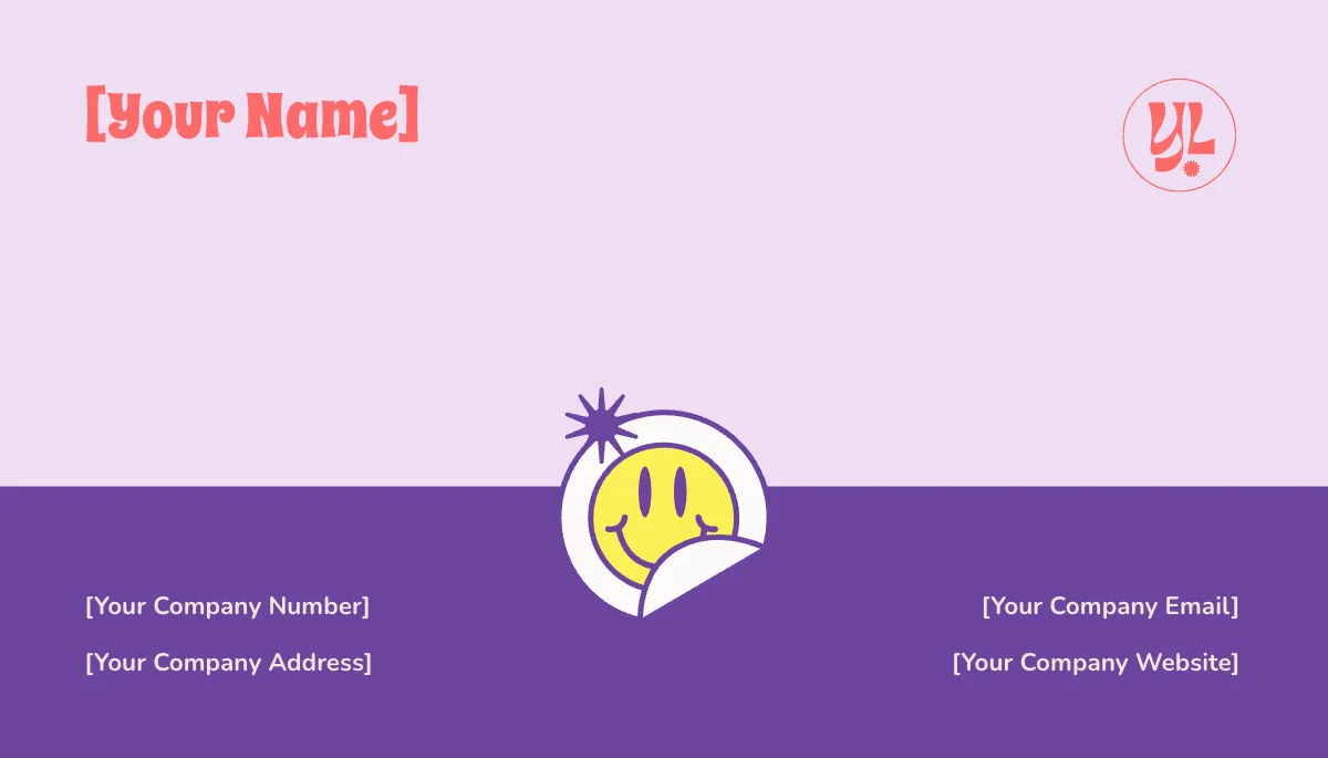Free Playful Business Card Template to Edit Online