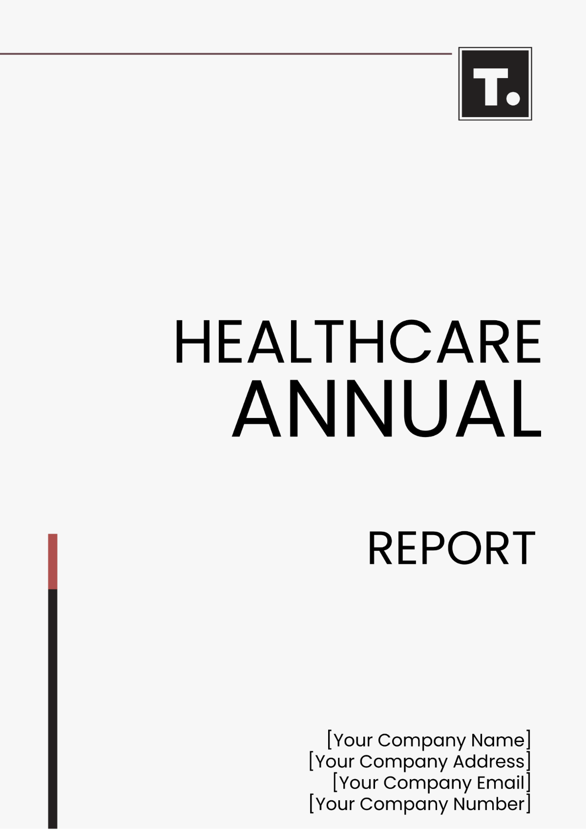 Healthcare Annual Report Template - Edit Online & Download