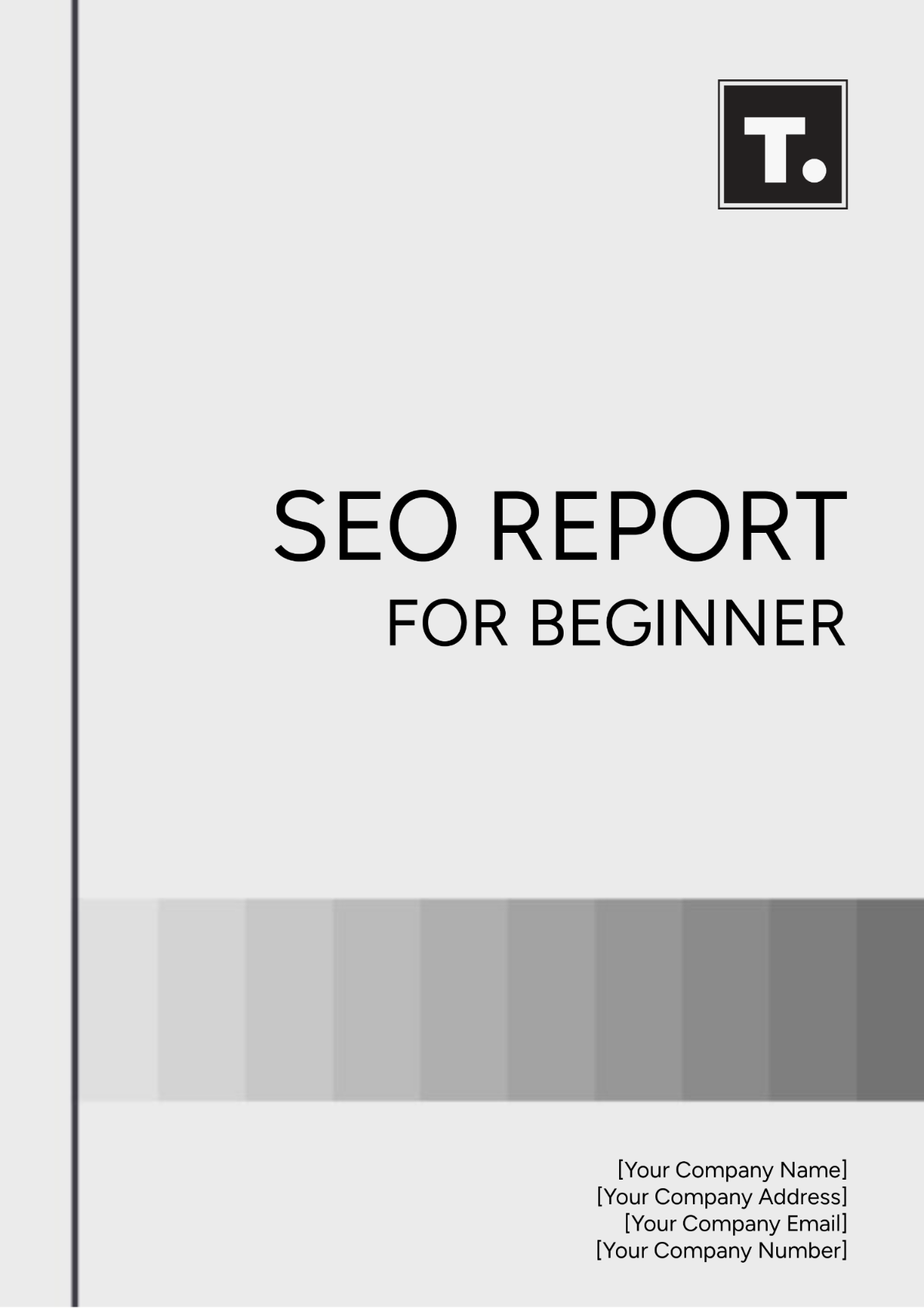 SEO Report for Beginner Template - Edit Online & Download