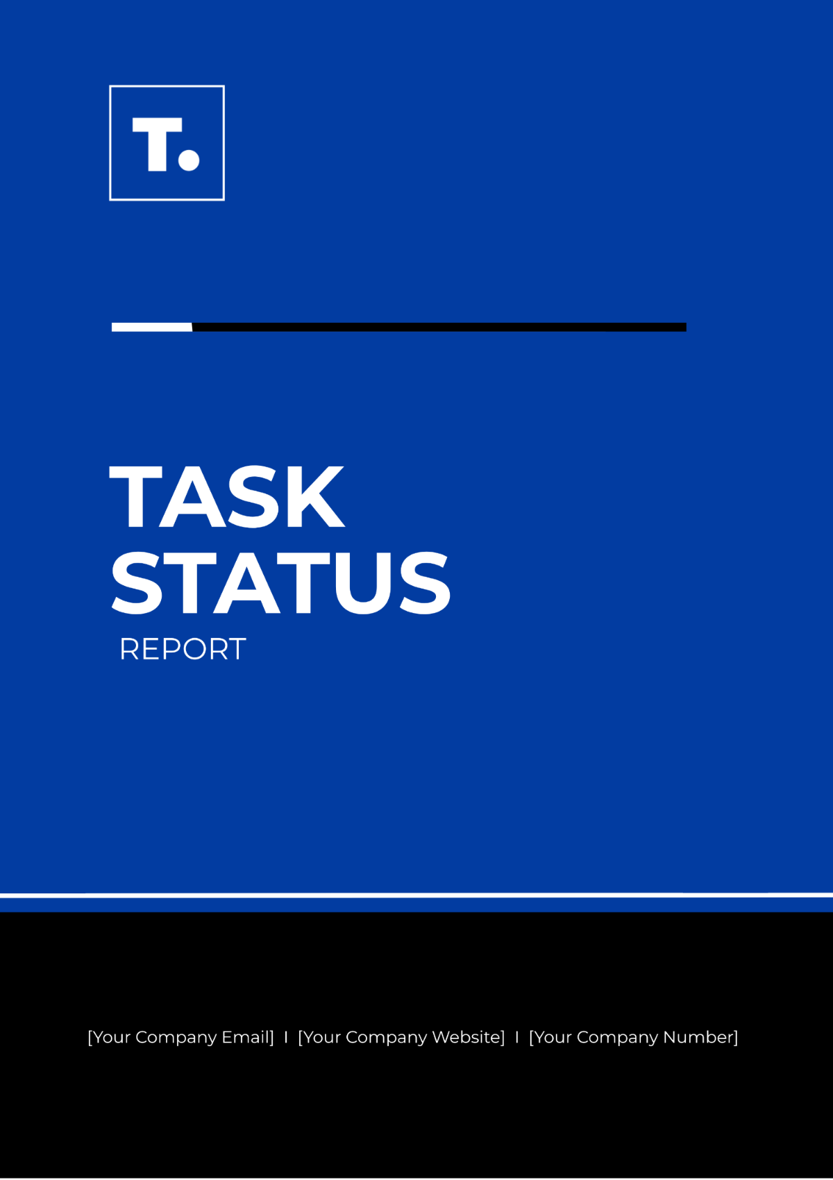 Task Status Report Template - Edit Online & Download