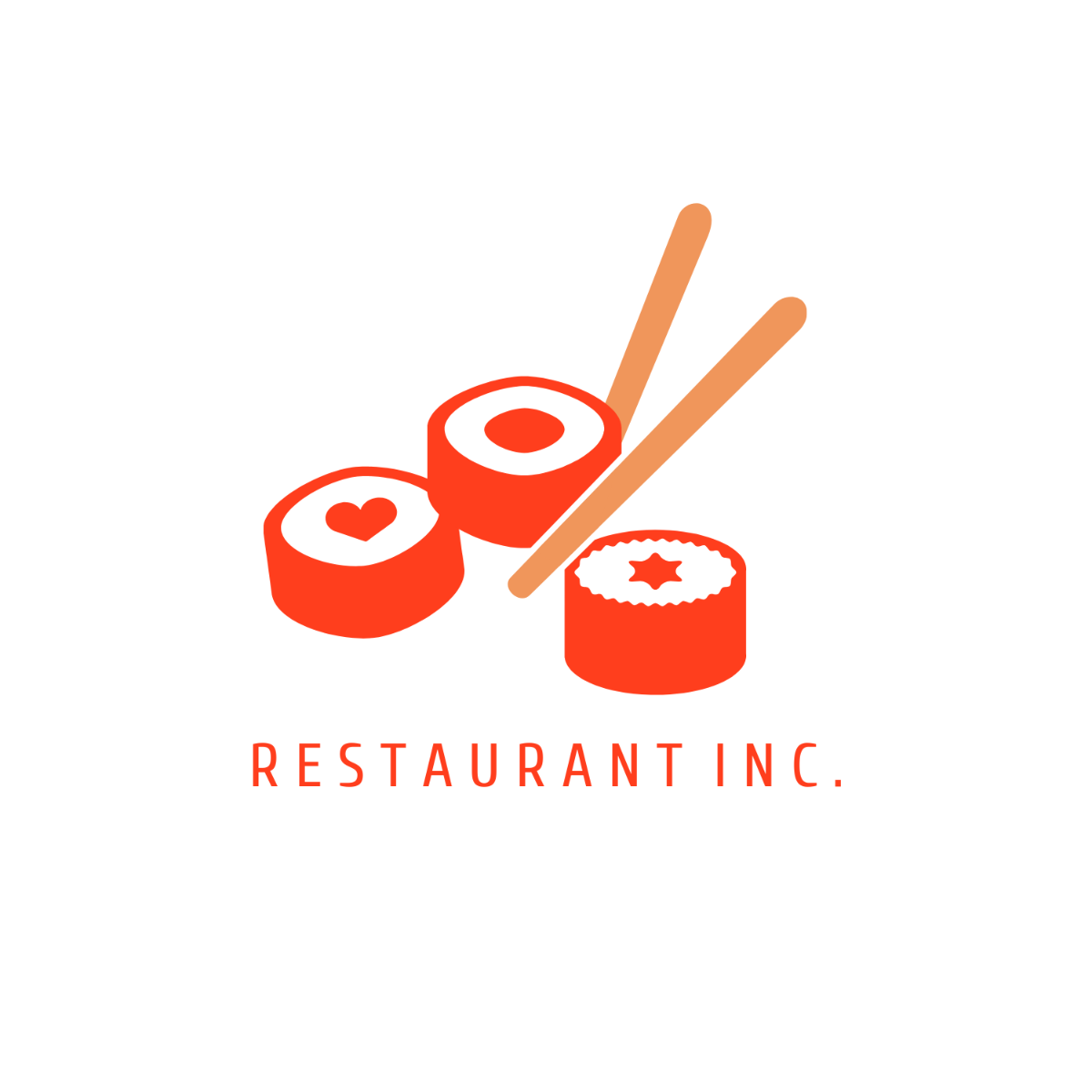 Sushi Restaurant Logo