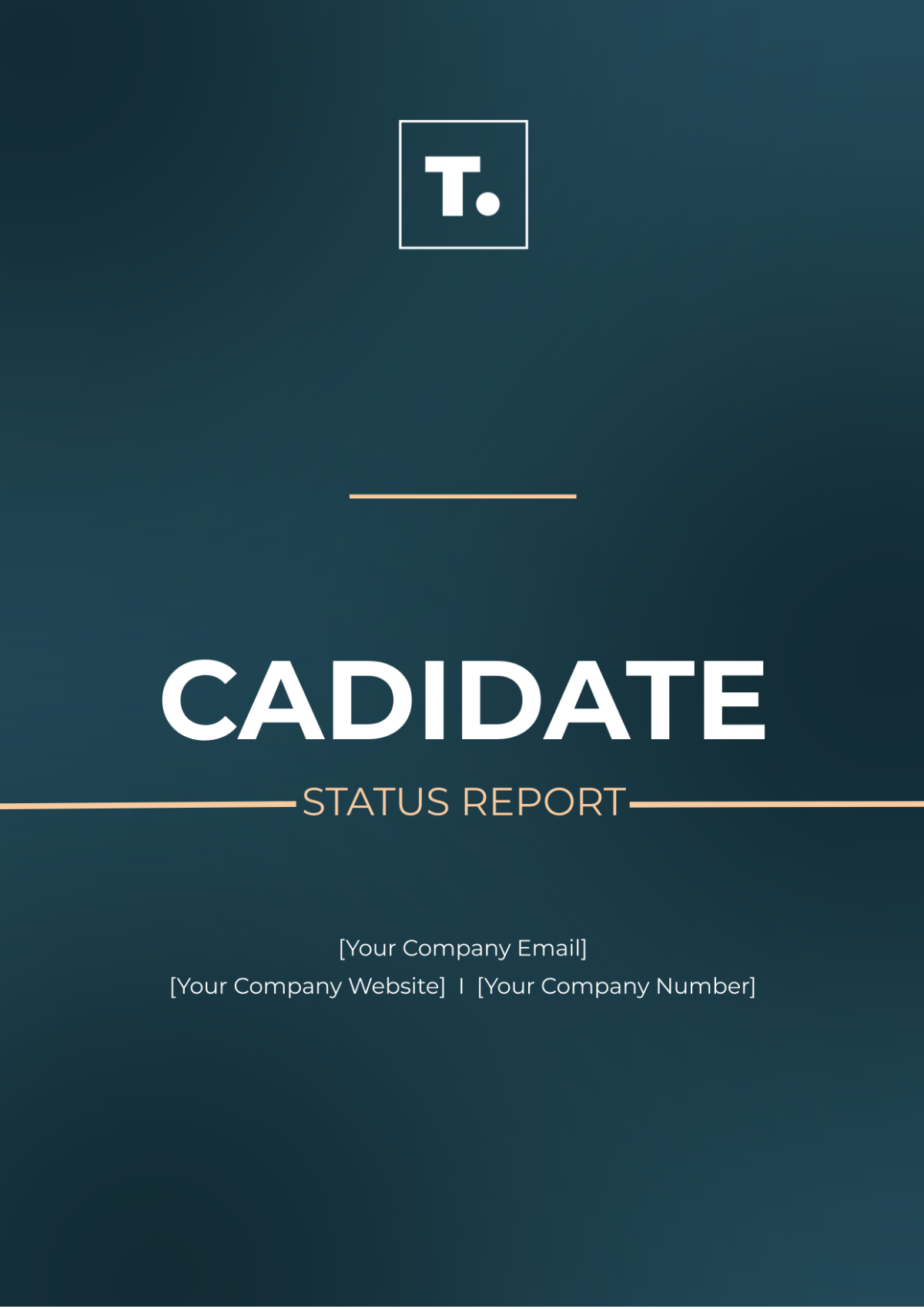 Candidate Status Report Template - Edit Online & Download