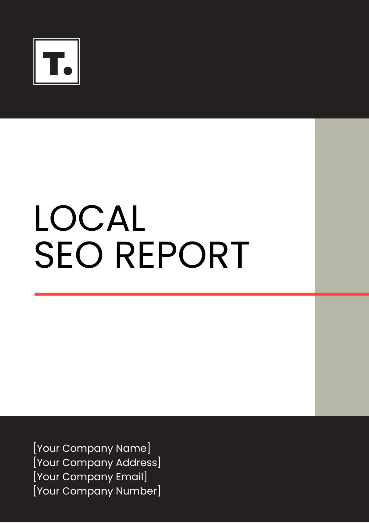 Local SEO Report Template - Edit Online & Download